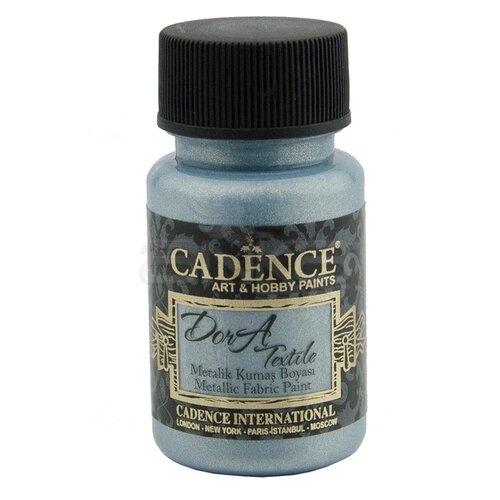 Cadence Dora Textile Metalik Kumaş Boyası 50ml 1145 Aqua - 1145 Aqua