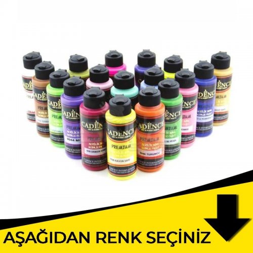 Cadence Premium Akrilik Boya 120ml Sarı Tonlar