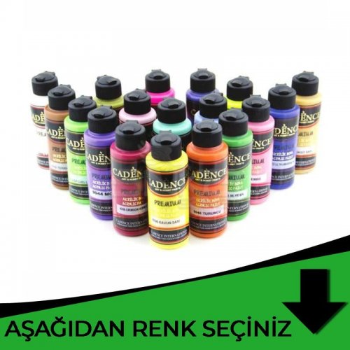 Cadence Premium Akrilik Boya 120ml Yeşil Tonlar