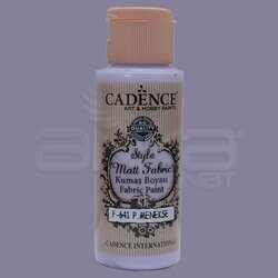 Cadence - Cadence Style Matt Fabric Kumaş Boyası 59ml F641 P. Menekşe