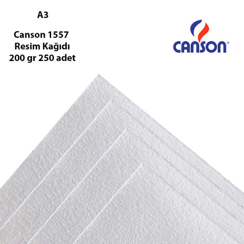 Canson 1557 Resim Kağıdı 200g 250 Adet