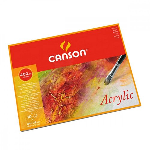 Canson Acrylic Blok Cold Pressed 400g 10 Yaprak