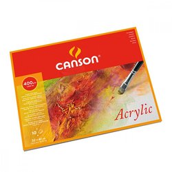 Canson Acrylic Blok Cold Pressed 400g 10 Yaprak - Thumbnail