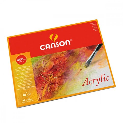 Canson Acrylic Blok Cold Pressed 400g 10 Yaprak