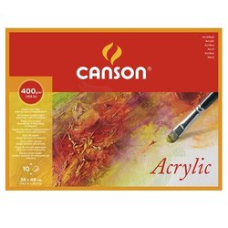 Canson Acrylic Blok Cold Pressed 400g 10 Yaprak - Thumbnail