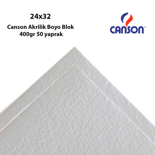 Canson Akrilik Boya Blok 400g 50 yaprak