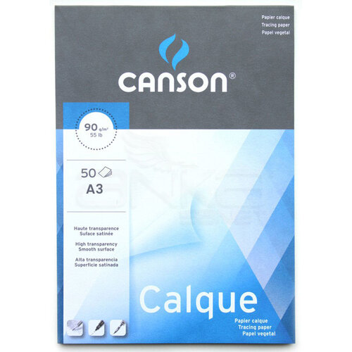 Canson Calque Tracing Paper Aydınger Bloğu 90g 50 Yaprak