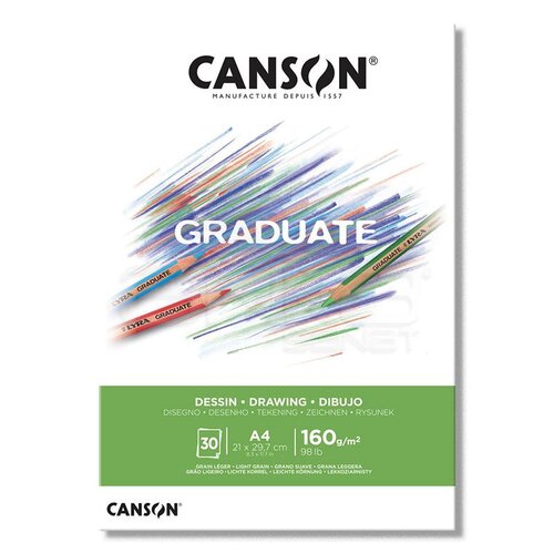 Canson Graduate Drawing Çizim Defteri 160g 30 Yaprak