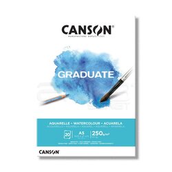 Canson Graduate Watercolour Sulu Boya Blok 250g 20 Yaprak - Thumbnail