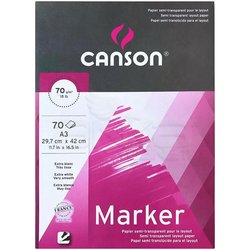 Canson Marker Layout Çizim Defteri 70g 70 Yaprak - Thumbnail