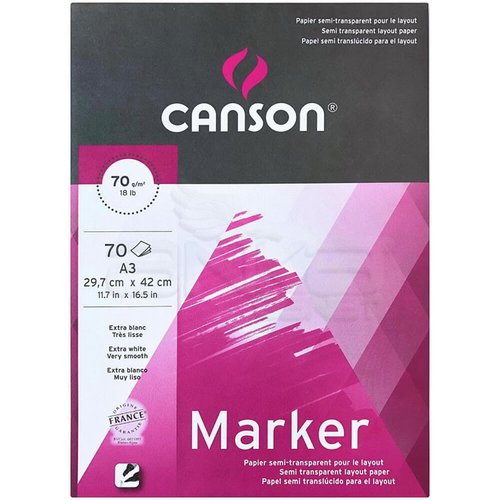 Canson Marker Layout Çizim Defteri 70g 70 Yaprak