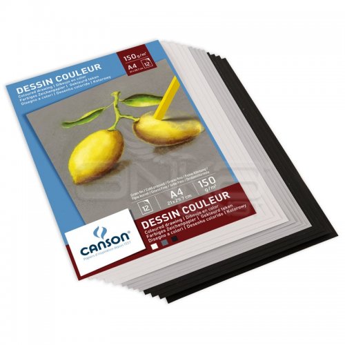 Canson Pastel Paper Pad Pastel Kağıdı Defteri 150g 12 Yaprak A4