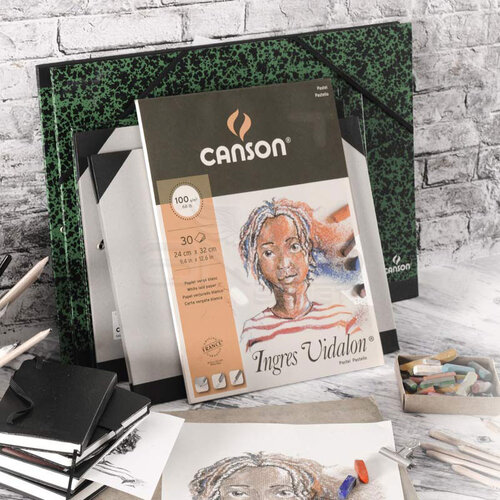 Canson Ingres Vidalon Pastel Bloğu 100g 30 Yaprak