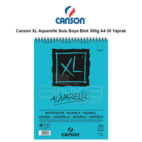 Canson XL Aquarelle Sulu Boya Blok 300g A4 30 Yaprak