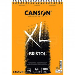 Canson XL Bristol Spiralli Çizim Defteri 180g 50 Yaprak - Thumbnail