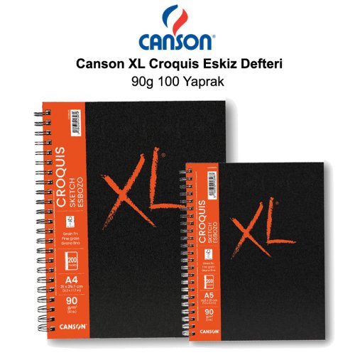 Canson XL Croquis Eskiz Defteri 90g 100 Yaprak