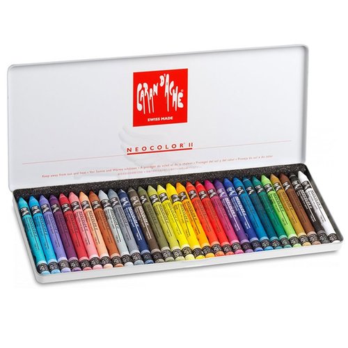 Caran dAche Neocolor II Aquarel Pastel Boya 30lu