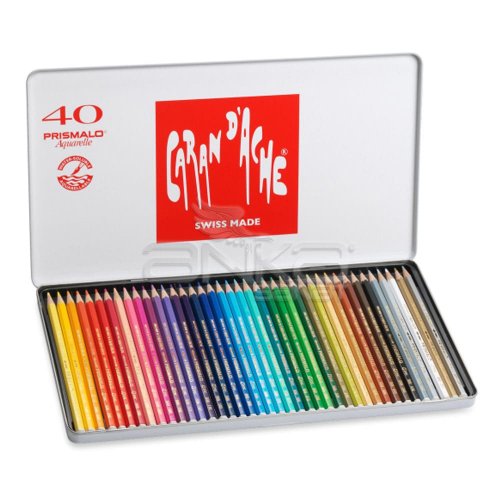 Caran dAche Prismalo Aquarelle 40lı Sulu Boya Kalem Seti