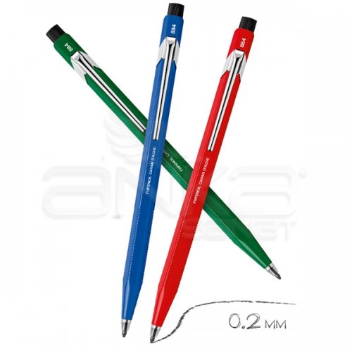 Caran dAche 884 Metal Fix Pencil Versatil Kalem 2mm