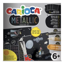 Carioca - Carioca Yaratıcı Metalik Boyama ve Aktivite Seti 43165