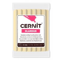 Cernit - Cernit Glamour Polimer Kil 56g 700 Yellow