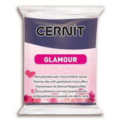 Cernit - Cernit Glamour Polimer Kil 56g 246 Navy Blue