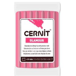 Cernit - Cernit Glamour Polimer Kil 56g 420 Carmin Red