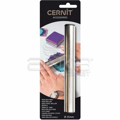 Cernit İnox Roller Çelik Kil Hamur Rulosu 902