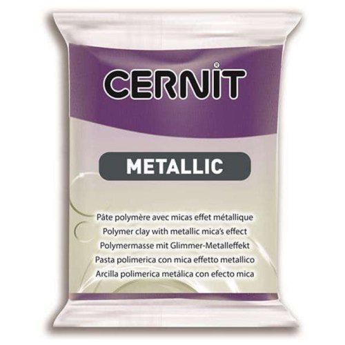 Cernit Metallic Polimer Kil 56g 900 Vıolet - 