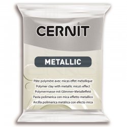 Cernit - Cernit Metallic Polimer Kil 56g 080 Silver