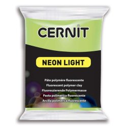 Cernit - Cernit Neon Light (Fosforlu) Polimer Kil 56g 600 Green