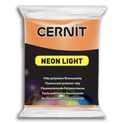 Cernit - Cernit Neon Light (Fosforlu) Polimer Kil 56g 752 Orange