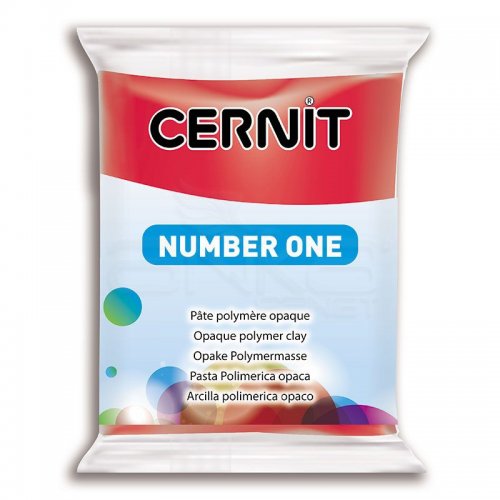 Cernit Number One Polimer Kil 56g 400 Red - 400 Red