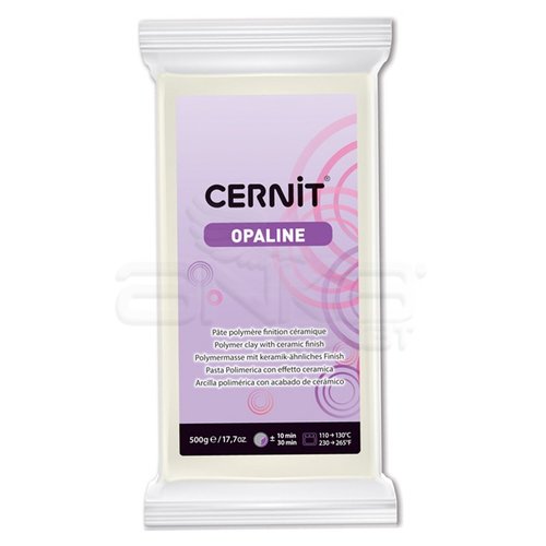 Cernit Opaline Polimer Kil 500g 010 White - 010 White