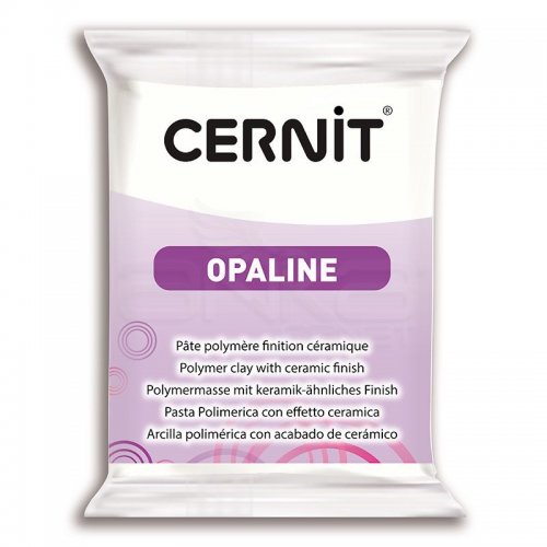 Cernit Opaline Polimer Kil 56g 010 White - 010 White