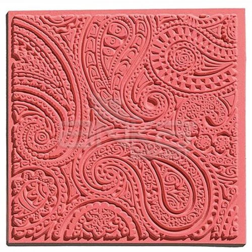 Cernit Silikon Desen Kalıbı 9x9cm Paisley 95010