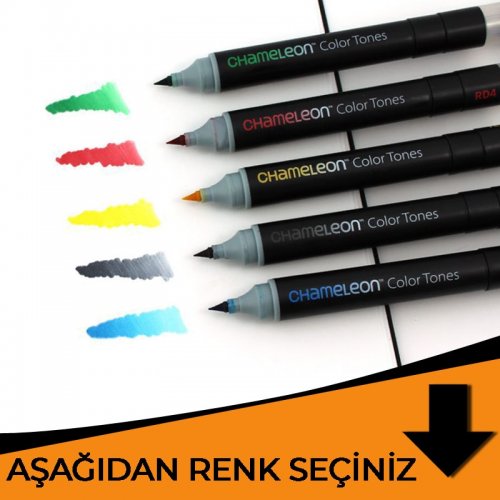 Chameleon Marker Pens Turuncu Tonlar