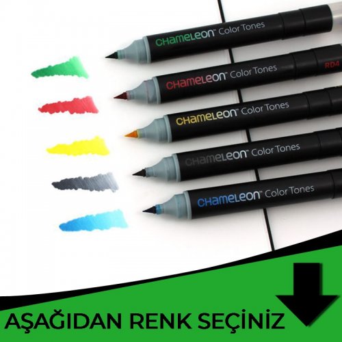 Chameleon Marker Pens Yeşil Tonlar