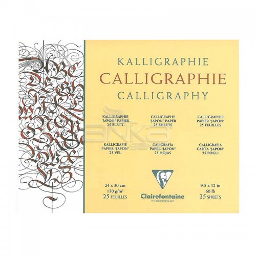 Clairefontaine Calligraphy Blok 130gr 25 Yaprak