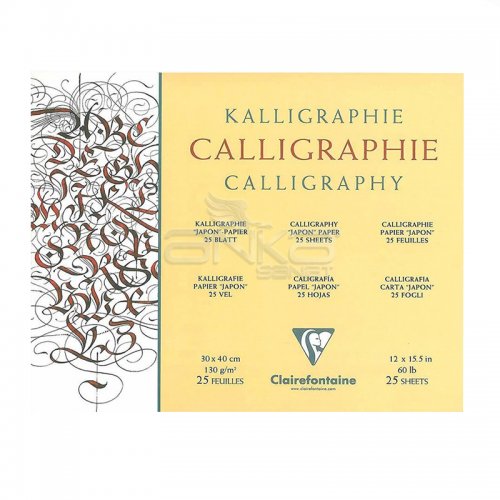 Clairefontaine Calligraphy Blok 130gr 25 Yaprak