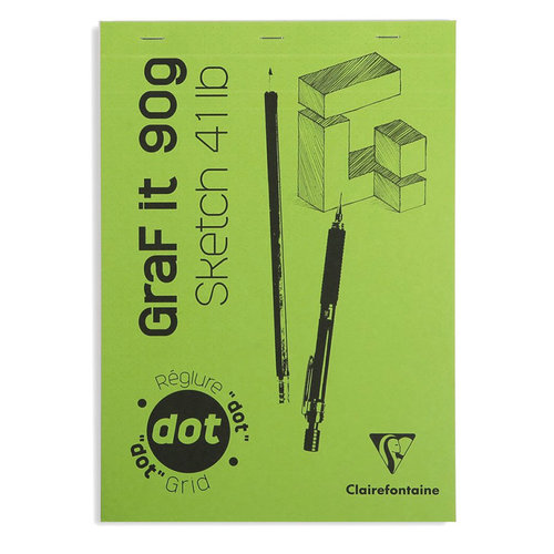 Clairefontaine Graf it Dot Noktalı Blok 90g 80 Yaprak