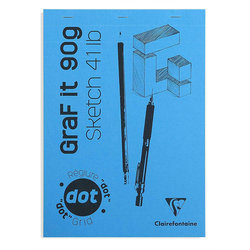 Clairefontaine Graf it Dot Noktalı Blok 90g 80 Yaprak - Thumbnail