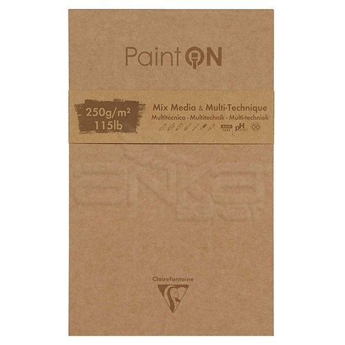 Clairefontaine Paint On Multi-Technique Karışık Teknik Blok 250g 50 Yaprak