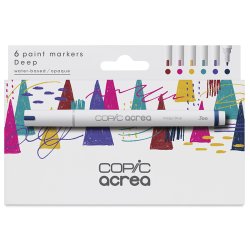 Copic - Copic Acrea Paint Marker 6lı Set Deep