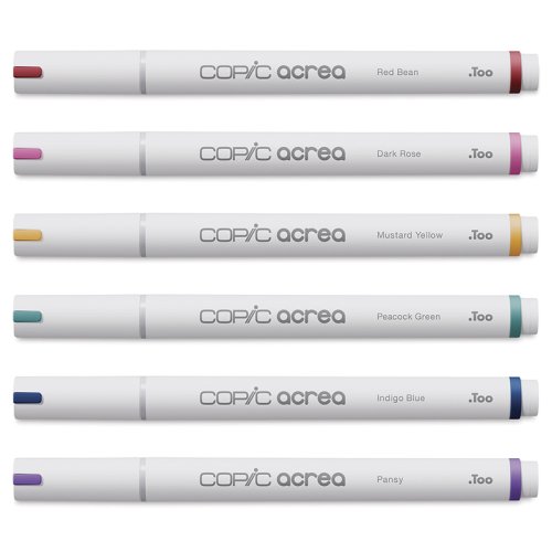 Copic Acrea Paint Marker 6lı Set Deep