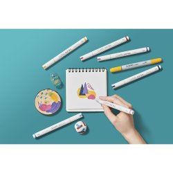 Copic Acrea Paint Marker 6lı Set Deep - Thumbnail