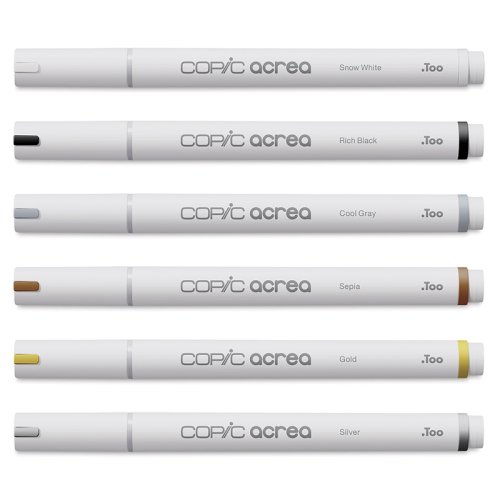 Copic Acrea Paint Marker 6lı Set Essentials