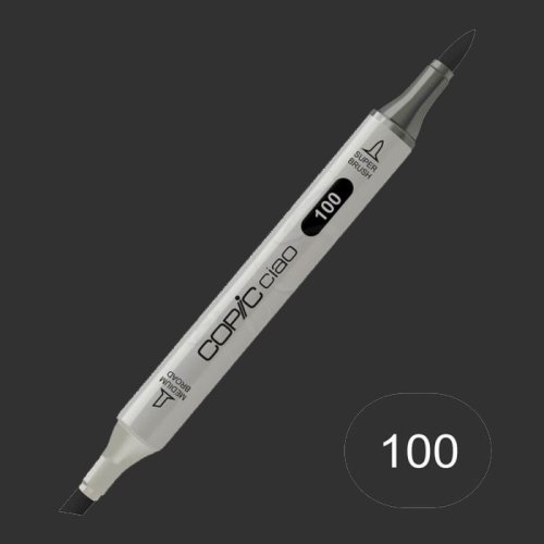 Copic Ciao Marker 100 Black - 100 Black
