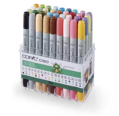 Copic Ciao Marker 36lı Set Brilliant Colors