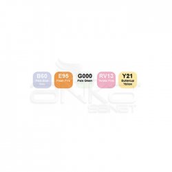 Copic Ciao Marker 5+1 Set Pastel Tones - Thumbnail